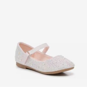 Kelly & Katie Glittery Pink Dress Shoes